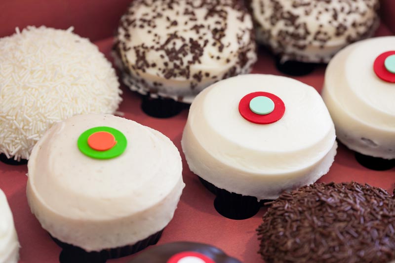 Sprinkles cupcakes from a client